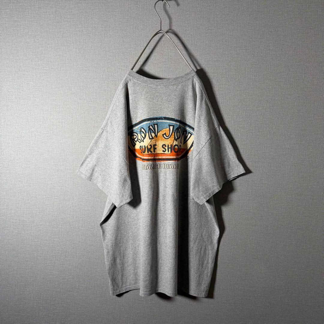 90s★人気ブランド RONJON ロンジョン Tシャツ バックプリント XL