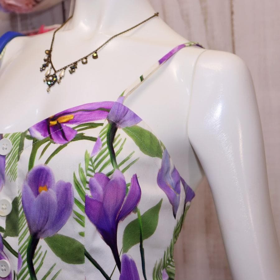 alice + olivia フレア花柄ワンピース 2 Mサイズ