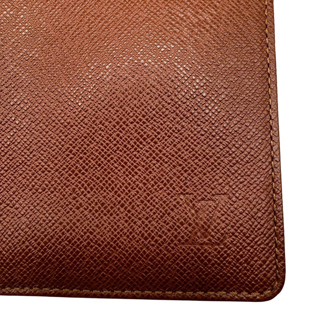 S級極美品LOUIS VUITTON ポルト パピエ ジップ モノグラム 折財布