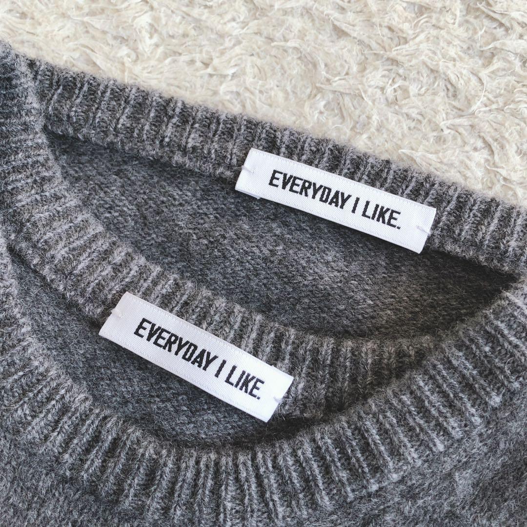 極美品✨EVERYDAY I LIKEツインニット カシミヤ混 アンサンブル