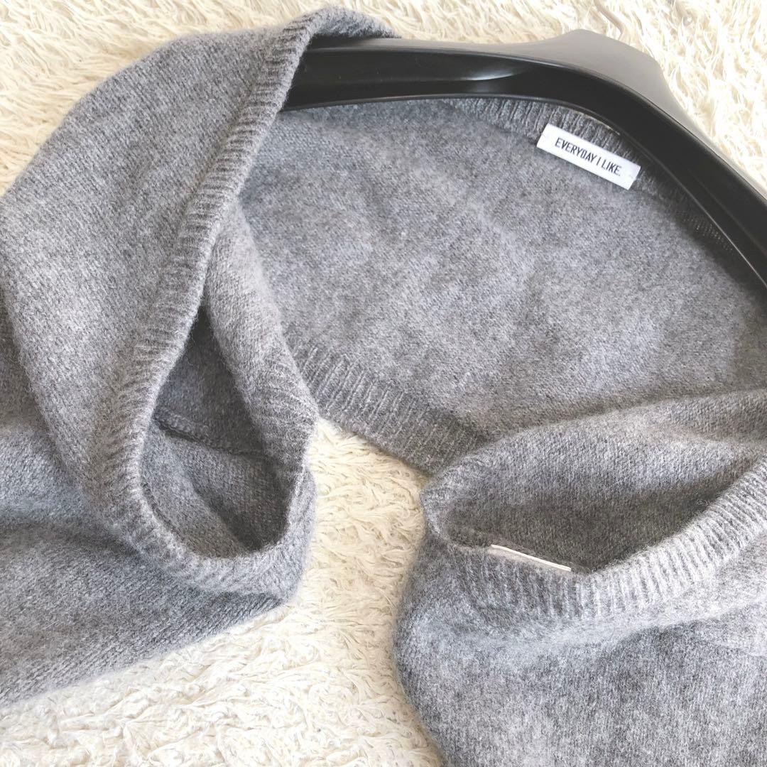 極美品✨EVERYDAY I LIKEツインニット カシミヤ混 アンサンブル