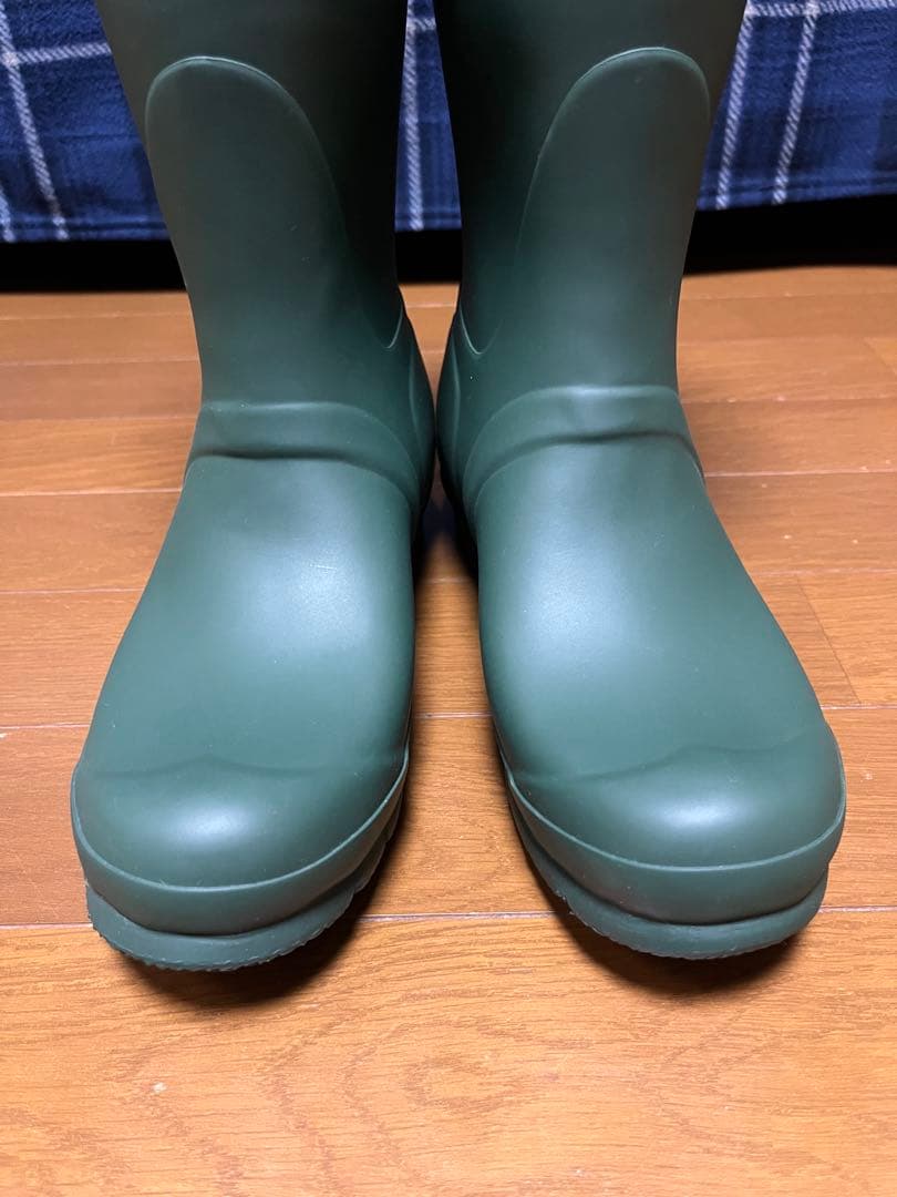 ハルさん専用 HUNTER グリーン ロングブーツ バックル付き