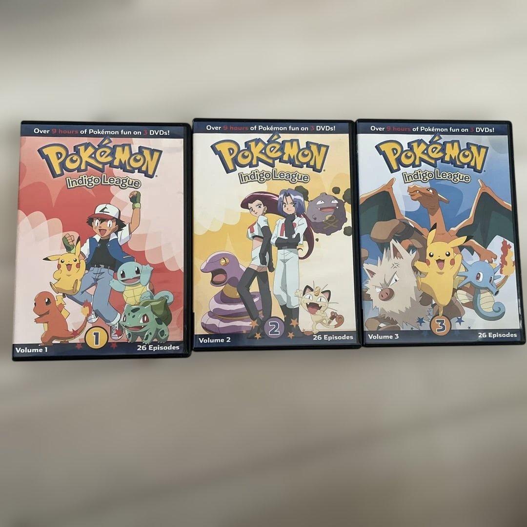 英語版　ポケモン インディゴリーグ 完全版 DVD