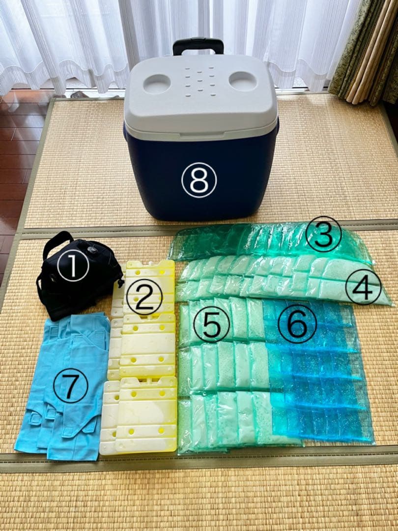 愛帽　保冷6時間分　頭皮冷却帽子　アイスジャパン製