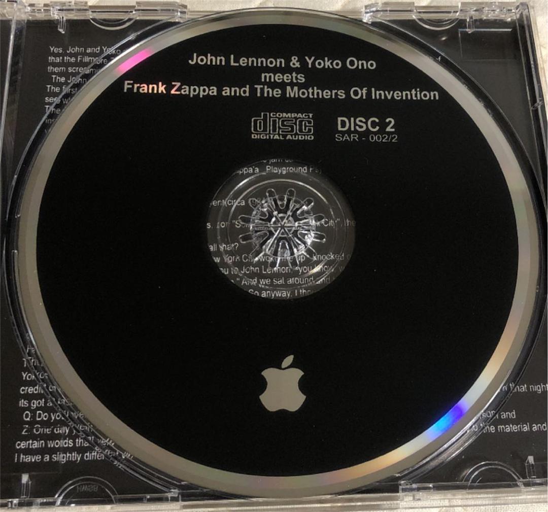 洋楽 John Lennon & Yoko Ono meets Frank Zappa