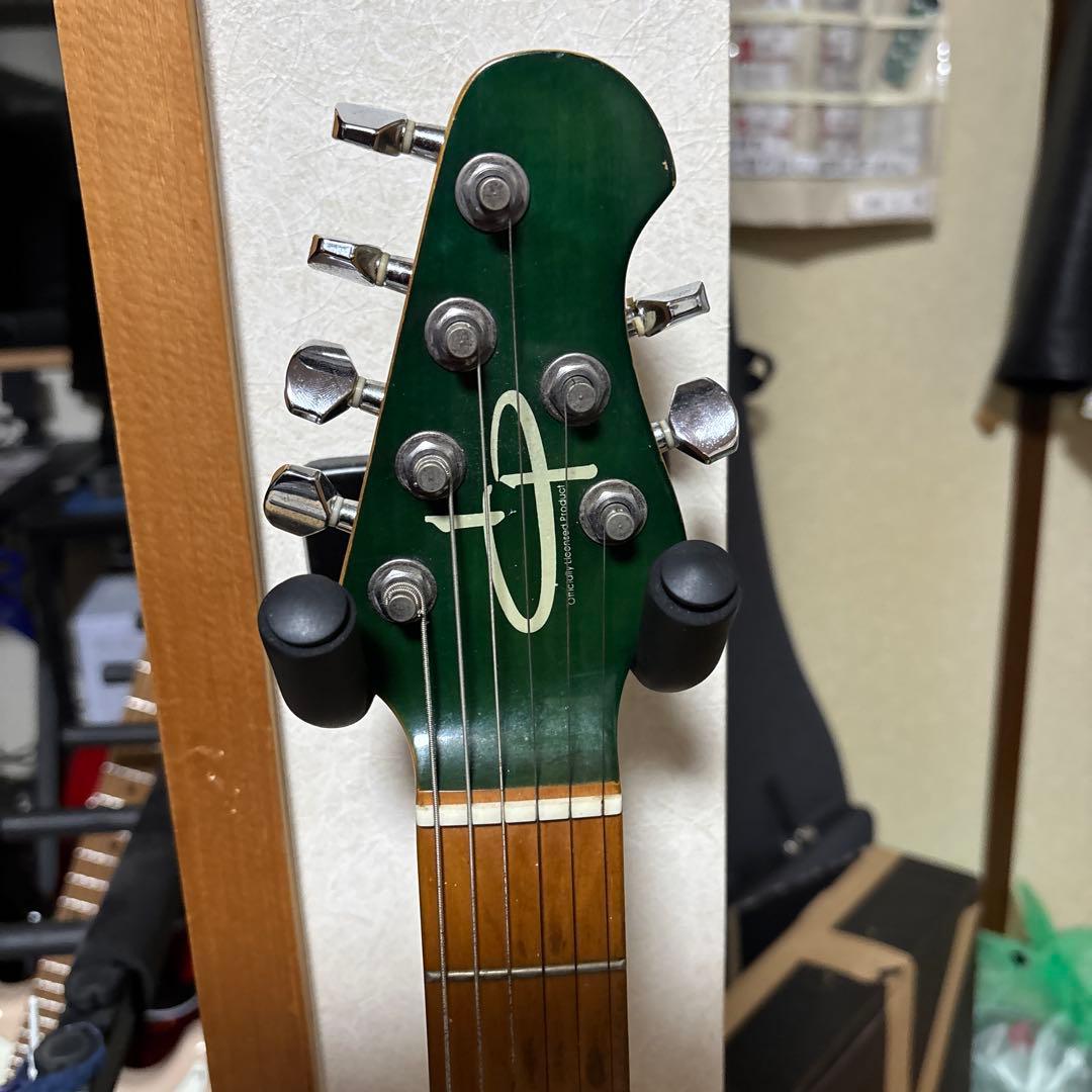エレキギター グリーン ハムバッカー