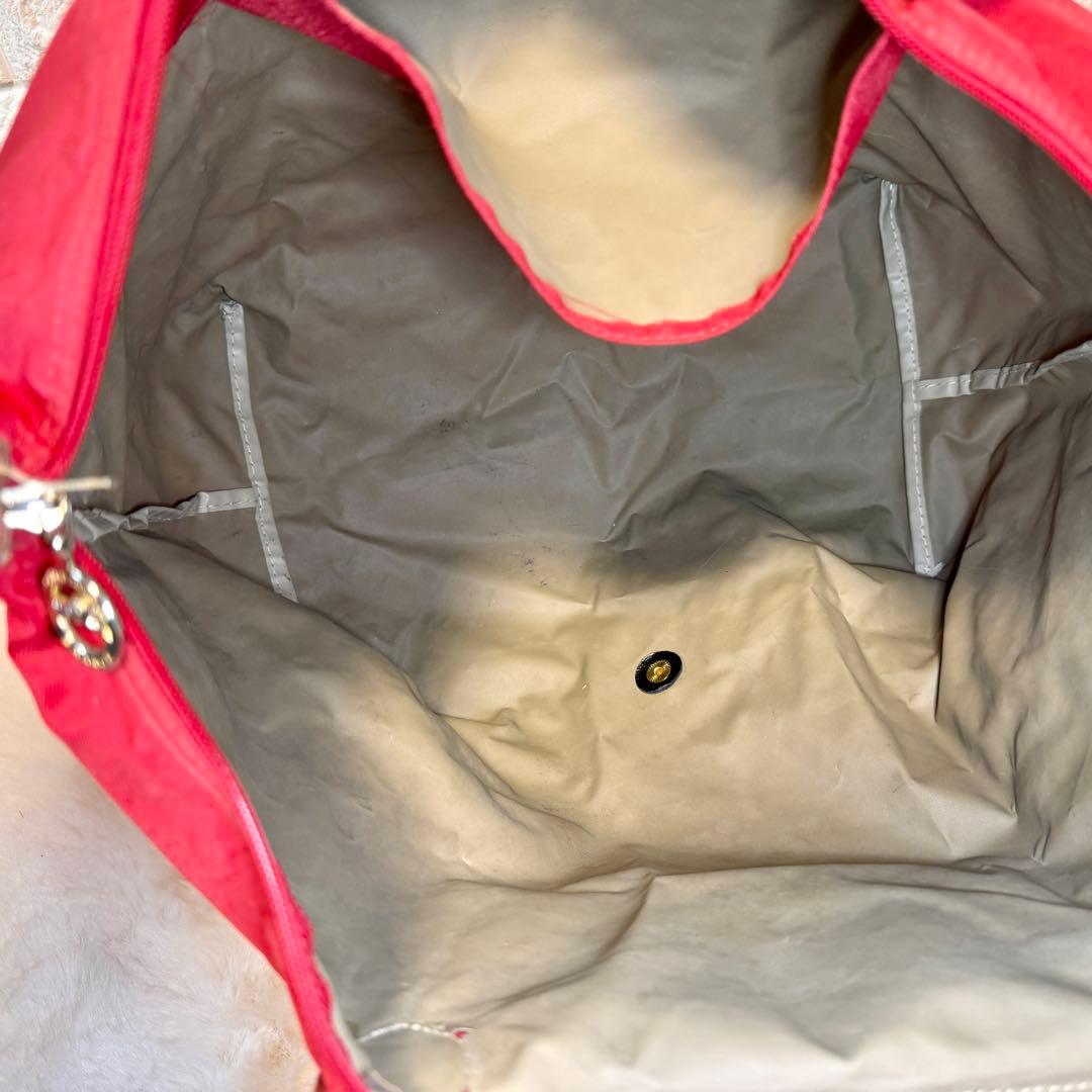 ロンシャン longchamp プリアージュ Lトートバッグ 赤 レッド