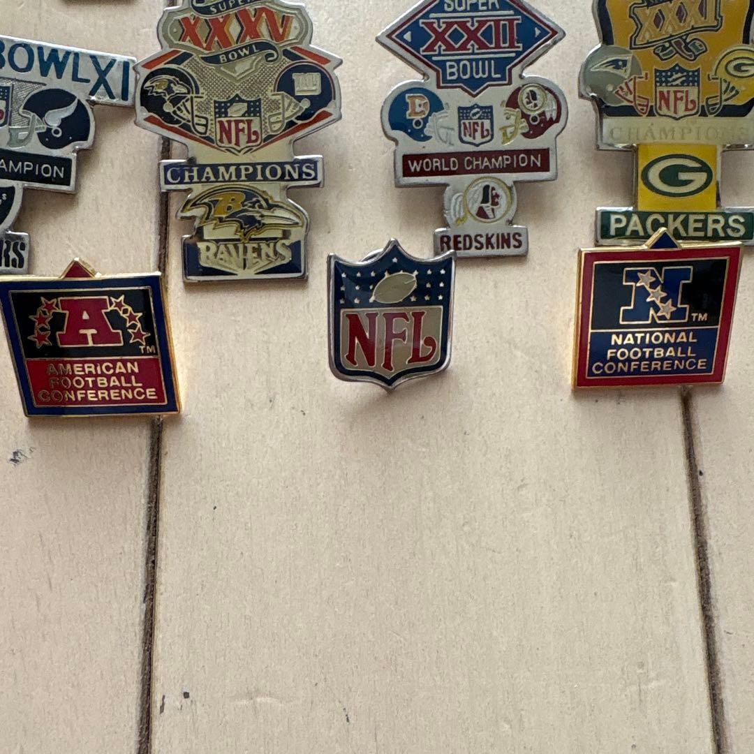 NFL スーパーボウル ピンバッジ 36個セット コレクション レア