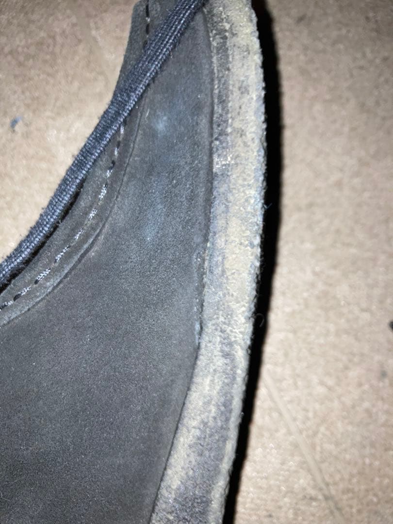 CLARKS ORIGINALS ブラック ワラビー