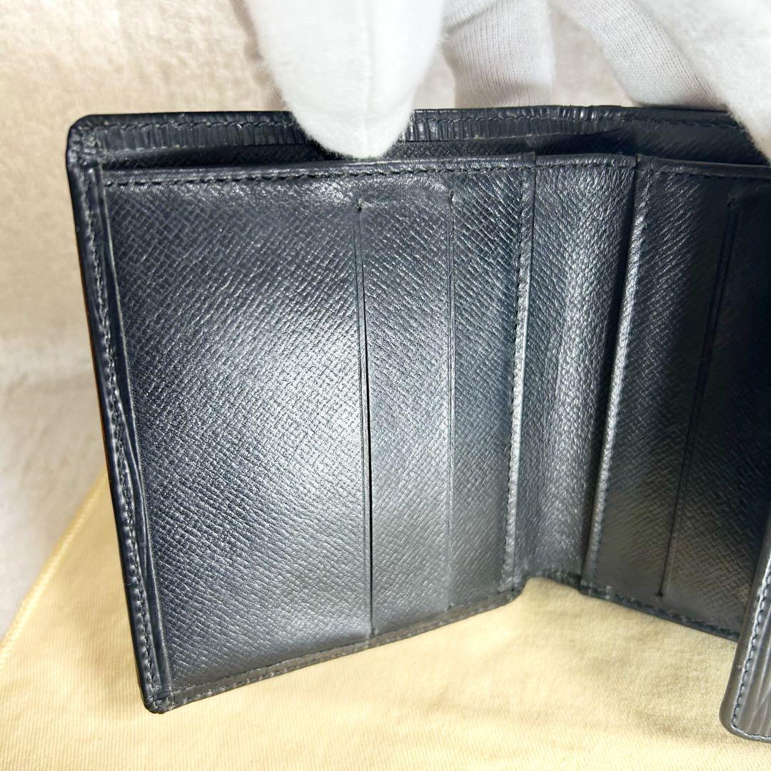 【美品】ルイヴィトン☆エピ ポルトフォイユ エリーズ Wホック 折り財布