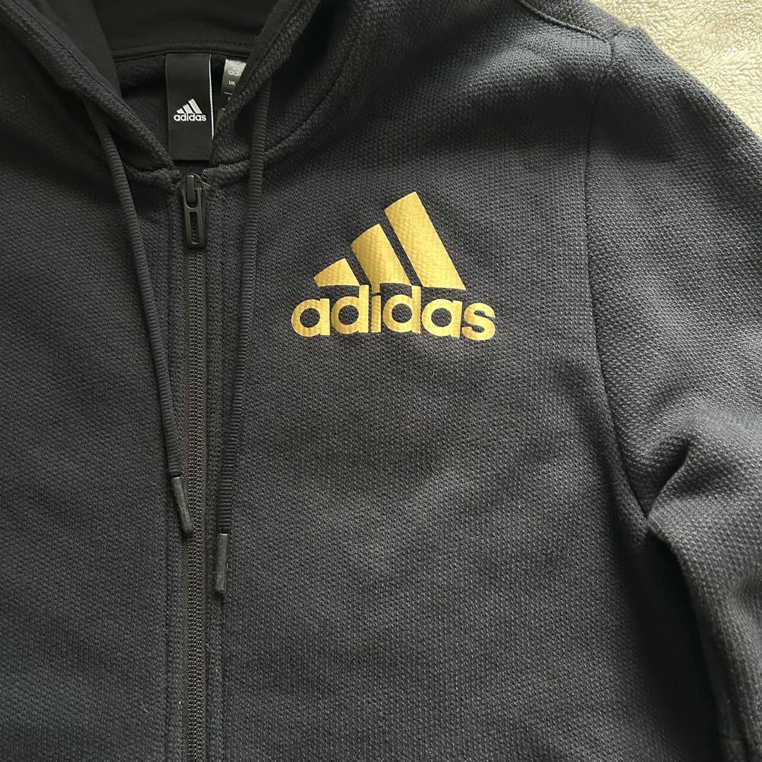 【美品】adidas アディダス ジャージ スウェット セットアップ 上下 L