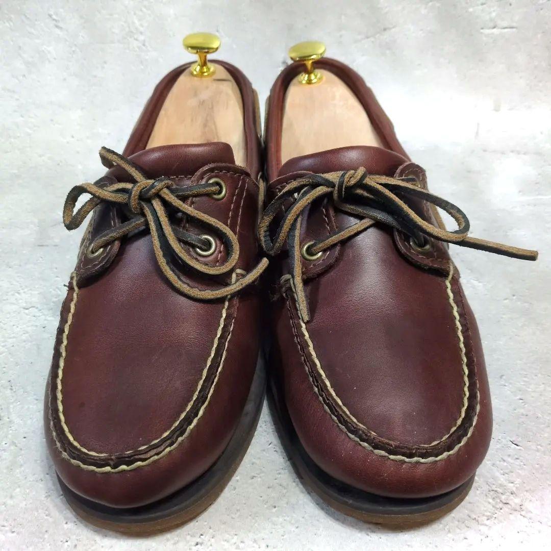 Timberland ティンバーランド 3eyeデッキシューズ バーガンディ26