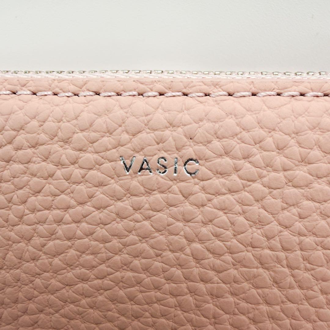 新品 アダムエロペ別注 VASIC Round Mini 二つ折り財布 箱付き
