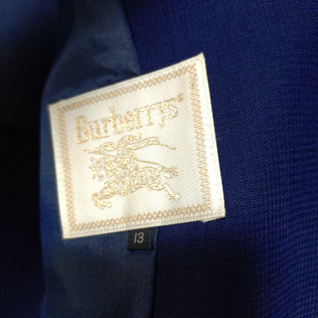 BURBERRY ネイビー テーラードジャケットスーツ