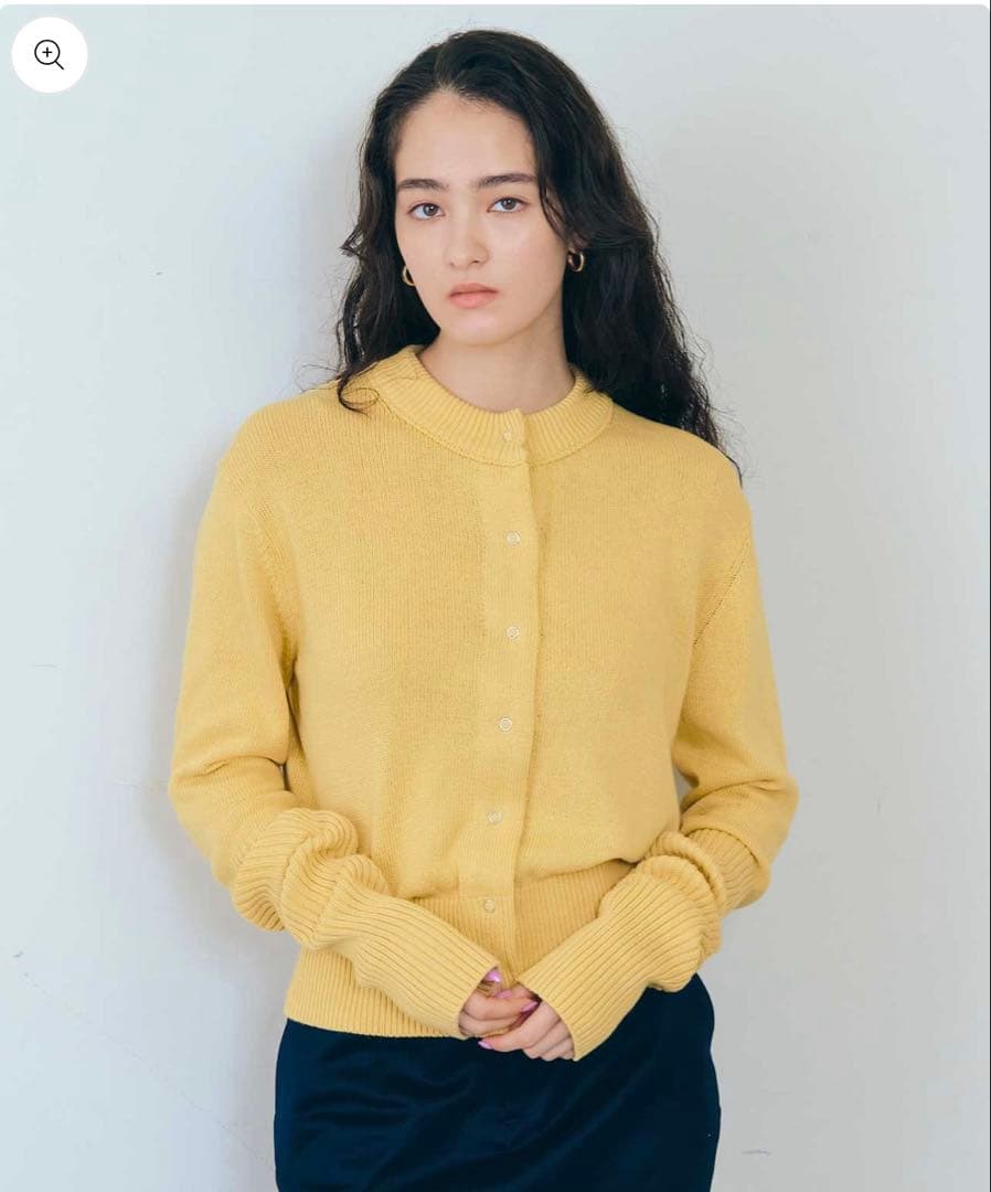 トップス THE SHINZONE COTTON LONG RIB CARDIGAN