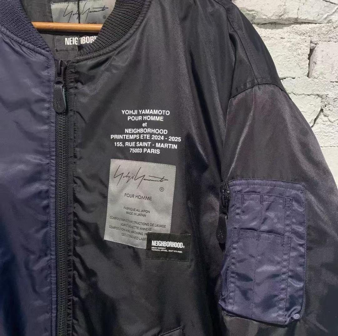 Yohji Yamamoto Pour Homme MA-1ジャケット