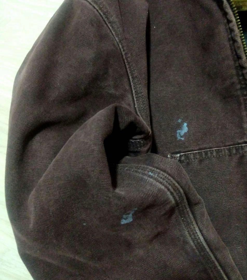 Carhartt カーハート　フード付きジャケット ワインレッド　ブラウン