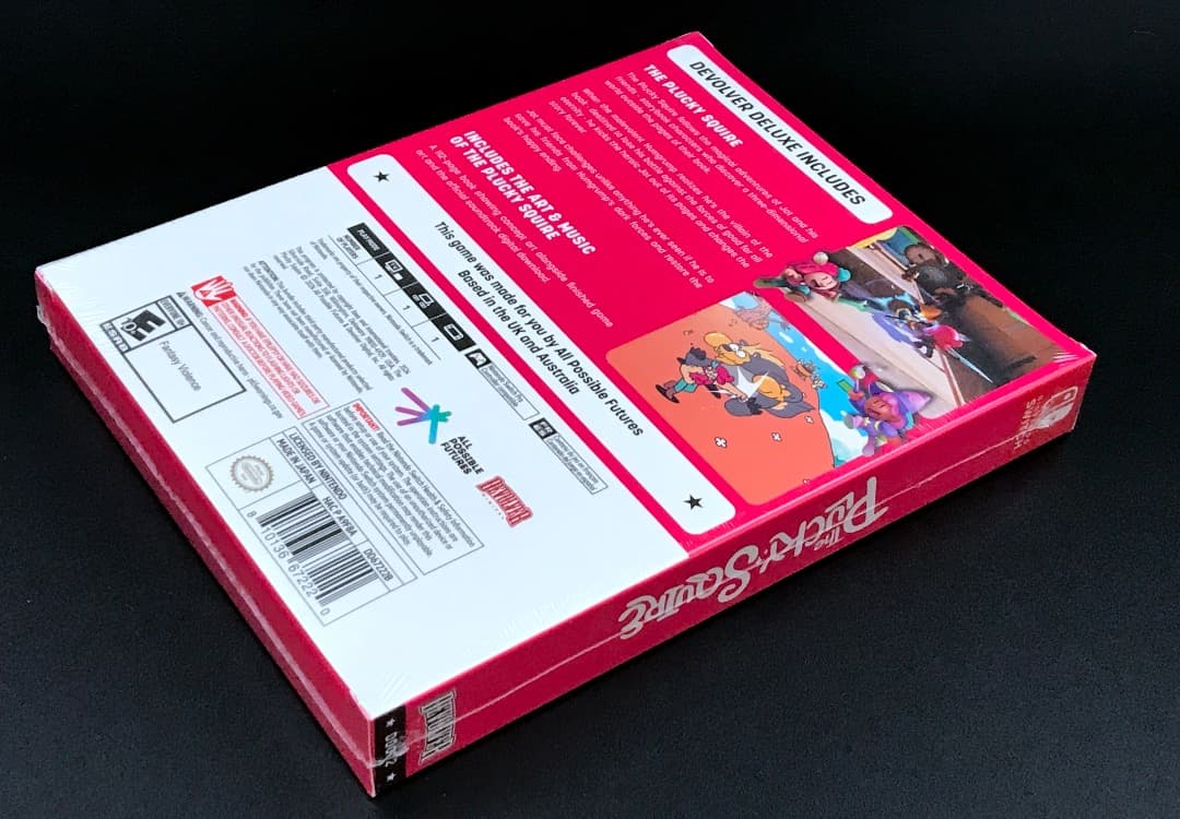 The Plucky Squire ジョットと不思議なカラクリ絵本 switch