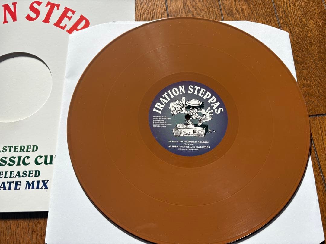 IRATION STEPPAS 90'sCLASSICCUTカラーヴァイナル4枚