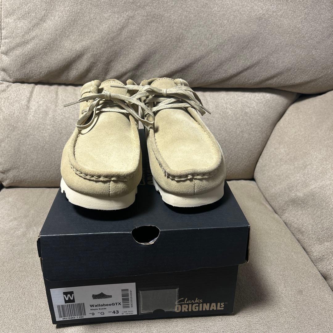 【新品未使用】clarks wallabee gtx ワラビー ゴアテックス
