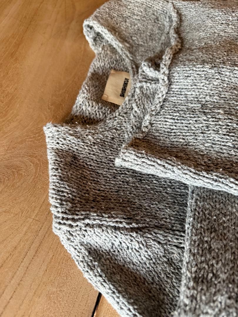 トップス SHISHIKUI MANY BOTAN L.GRAY.M