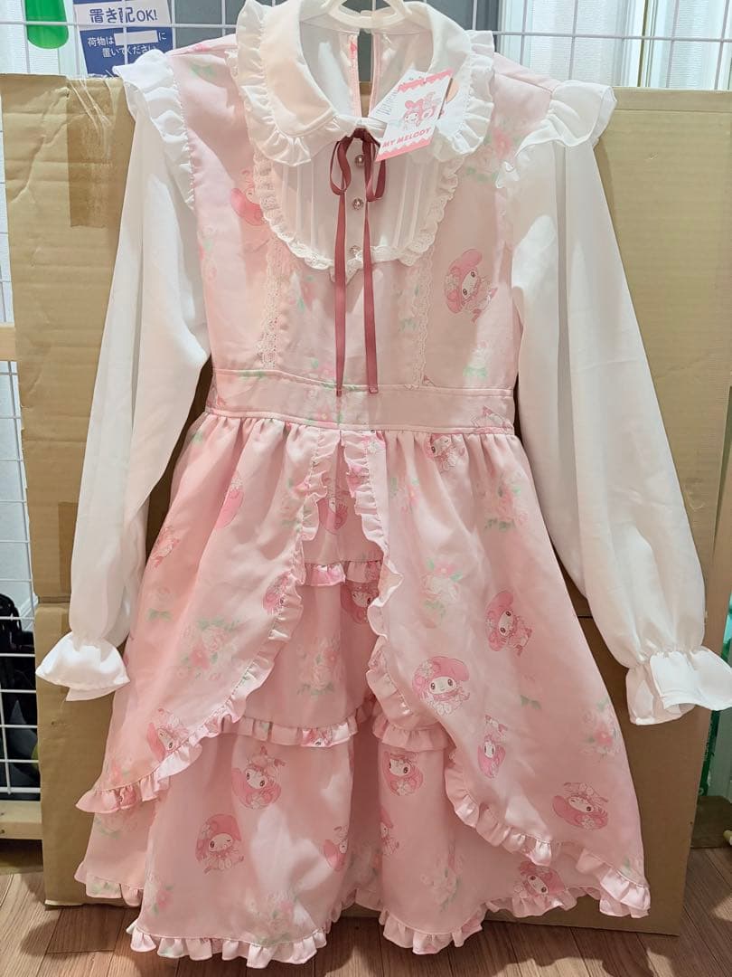 majoretty×サンリオ マイメロディワンピース タグ付き L