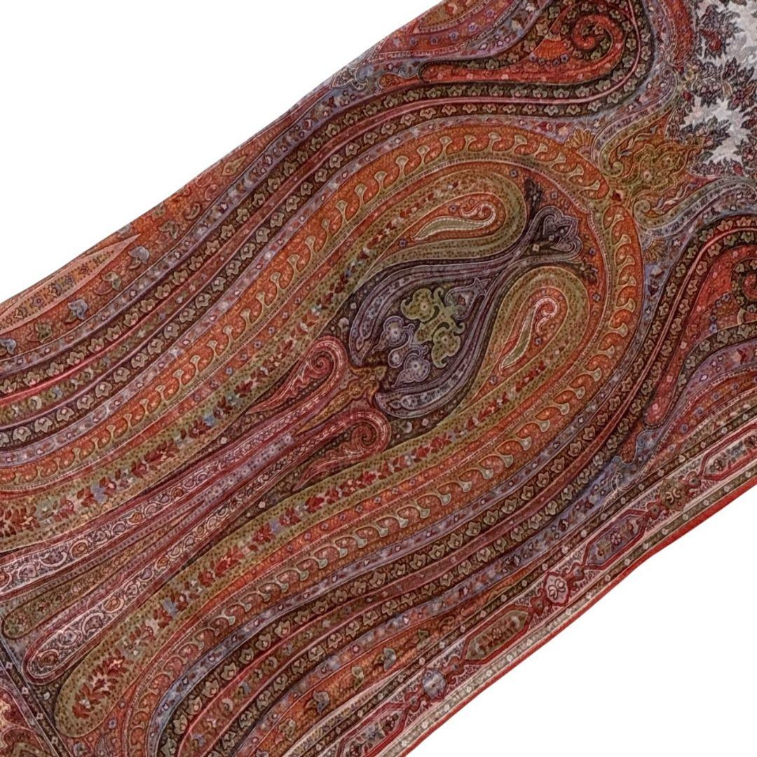 新品・未使用品★ETRO エトロ シルク100% 大判ストール スカーフ