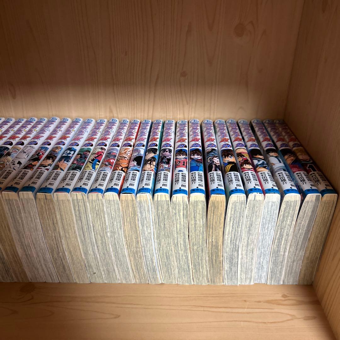 大人気漫画アイシールド211巻から37巻全巻完結まとめ売りセット漫画研究所38冊