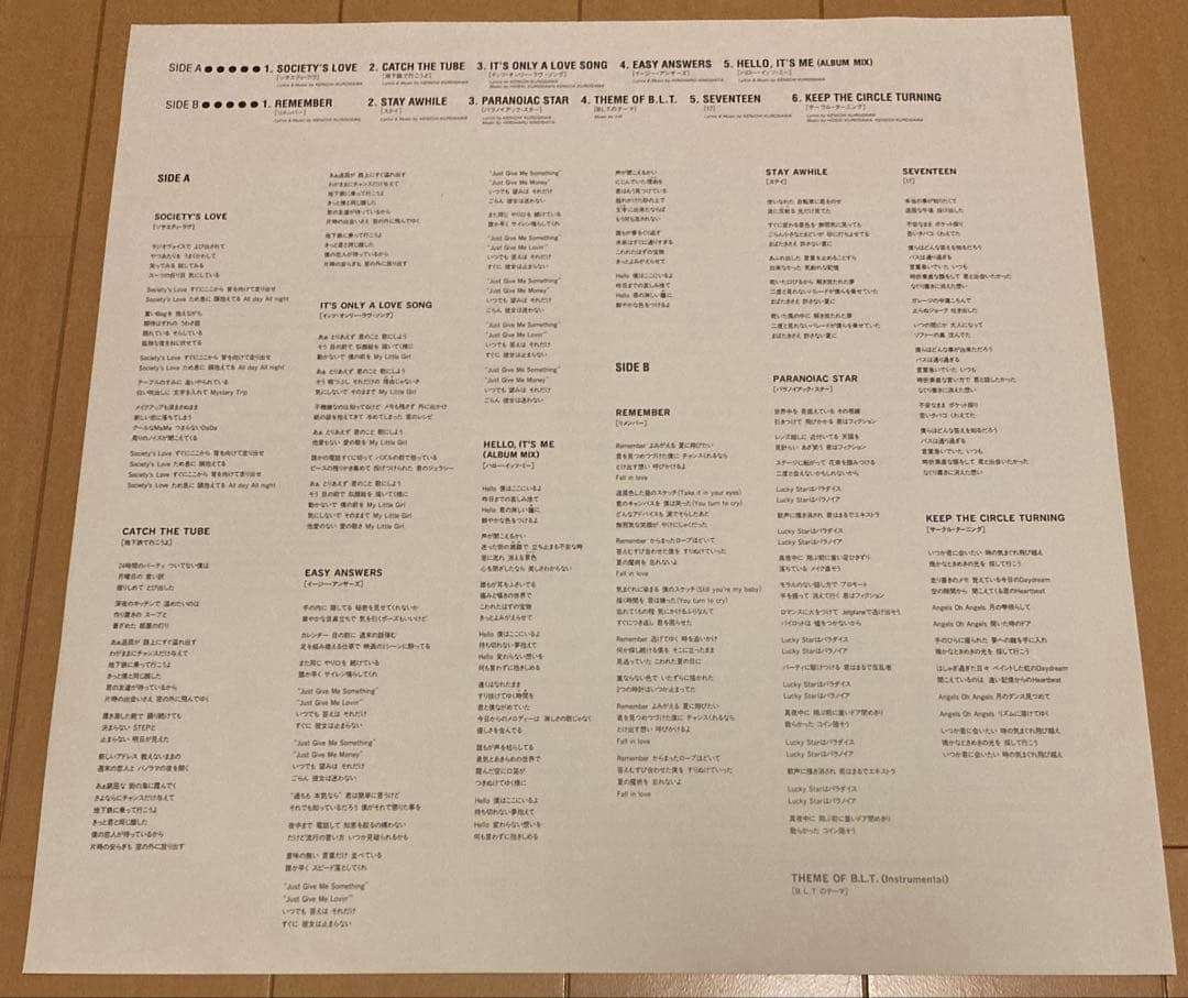 L↔︎R Lack Of Reason LP レコード