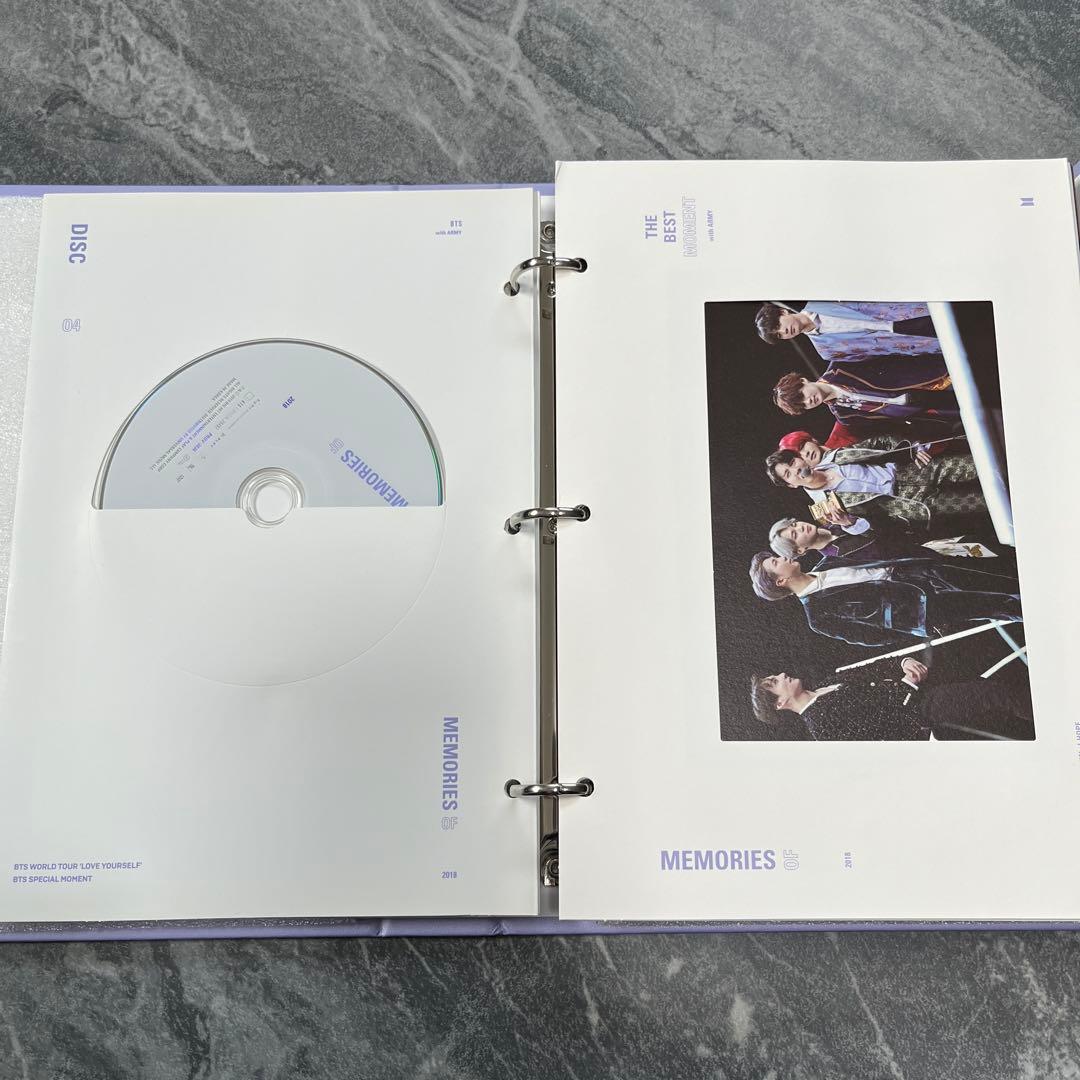 BTS MEMORIES OF 2018 DVD フォトブック 【トレカ付き】
