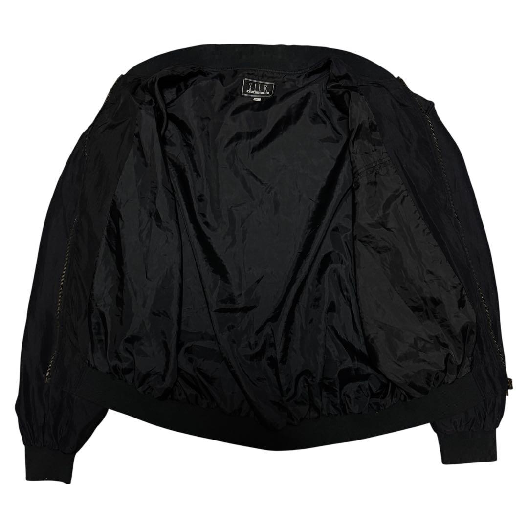 ジャケット・アウター Vintage 90s Silk Club Silk Bomber Jacket