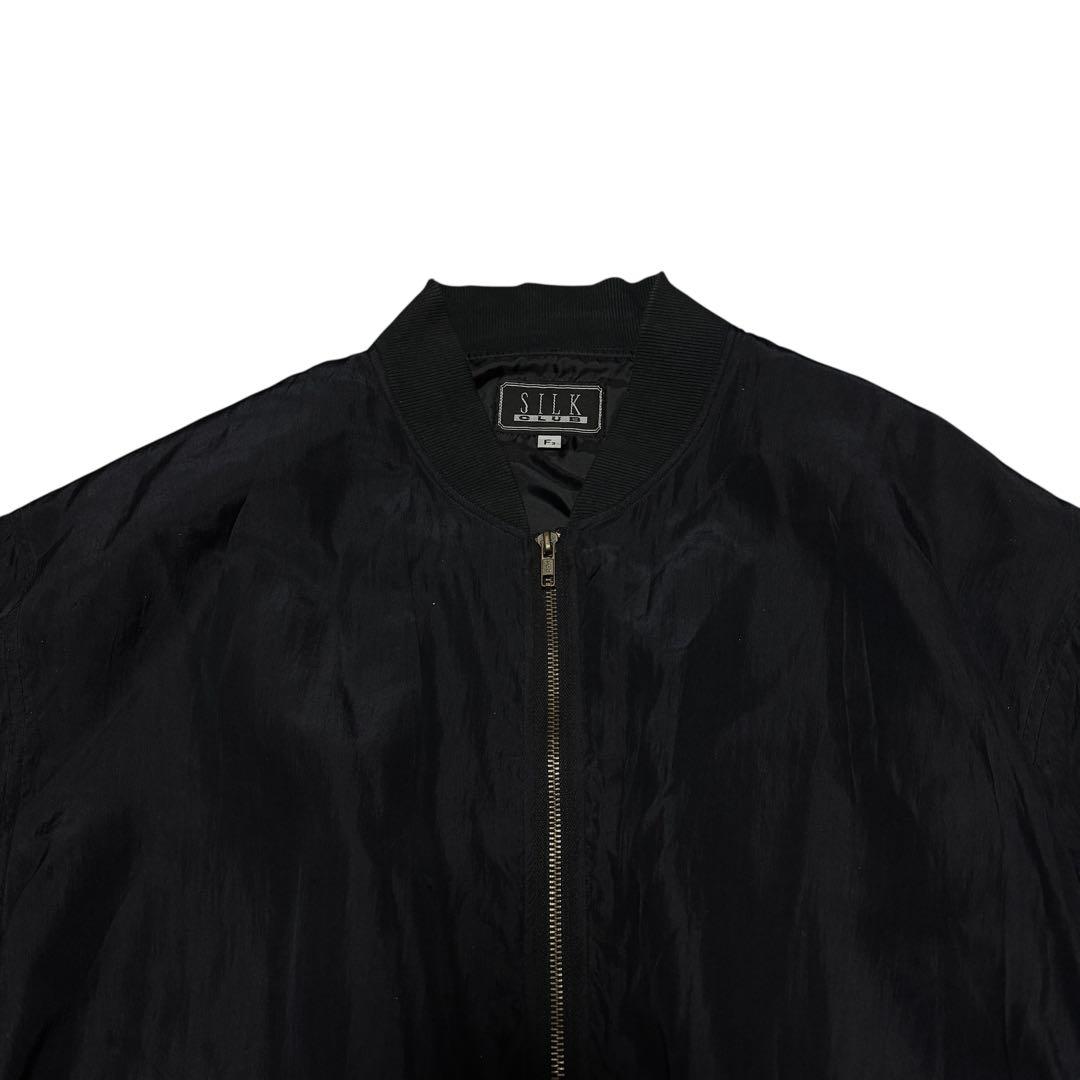 ジャケット・アウター Vintage 90s Silk Club Silk Bomber Jacket