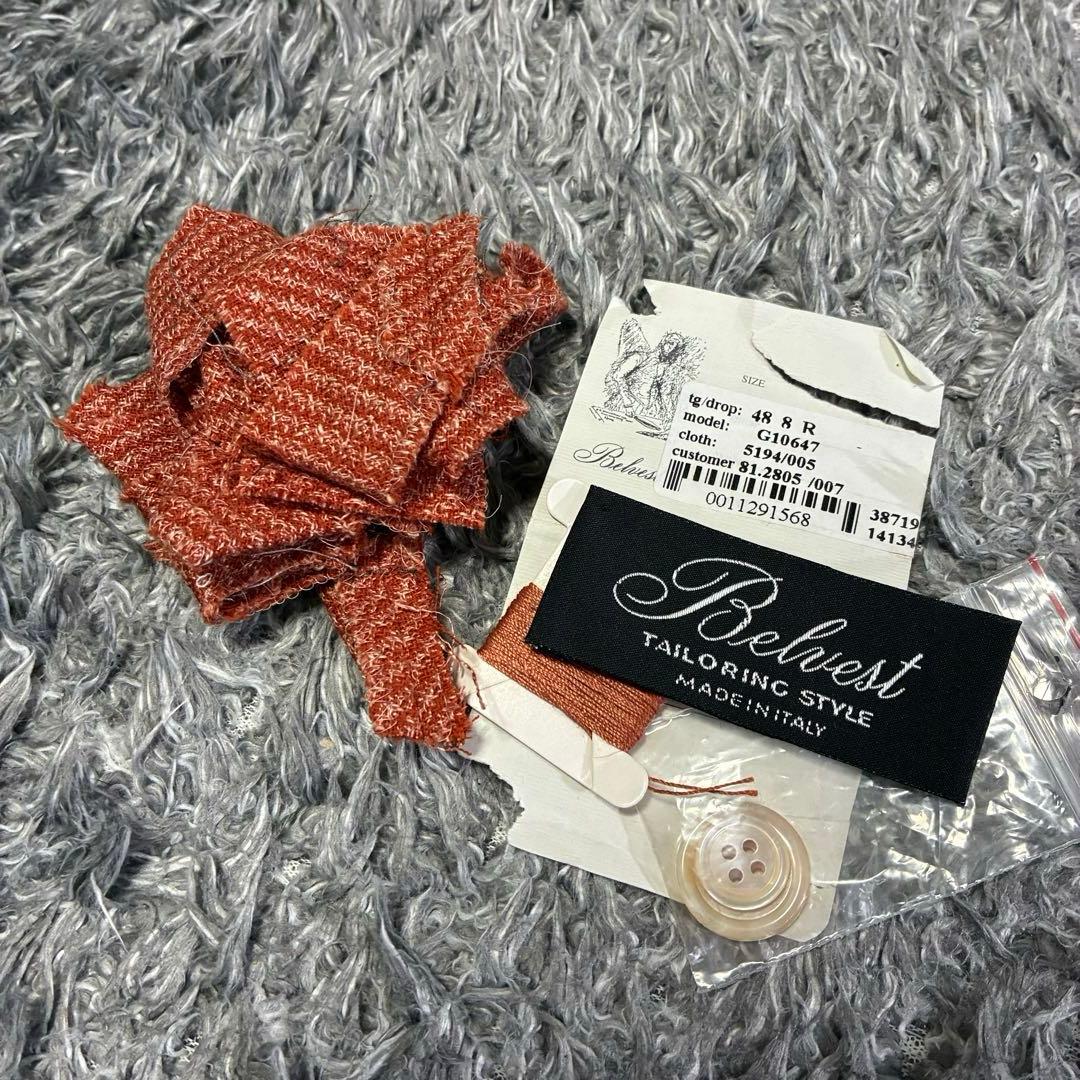 美品 ベルベスト JACKET IN THE BOX 48 オレンジ 軽量JKT