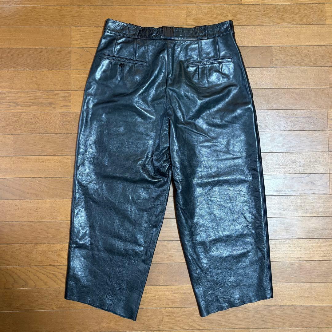 Yohji Yamamoto 00AW レザーパンツ アーカイブ ヨウジヤマモト