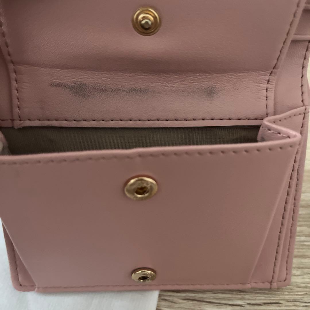 miumiu ピンク キルティング 財布