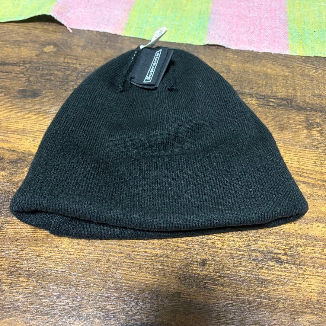 Supreme × New Era Box Logoビーニー BLK ニット帽