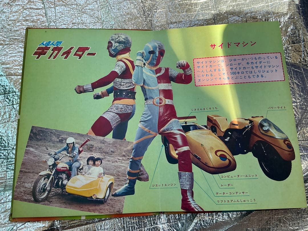 人造人間・キカイダー／サン企画【フォノシート欠品しています】。