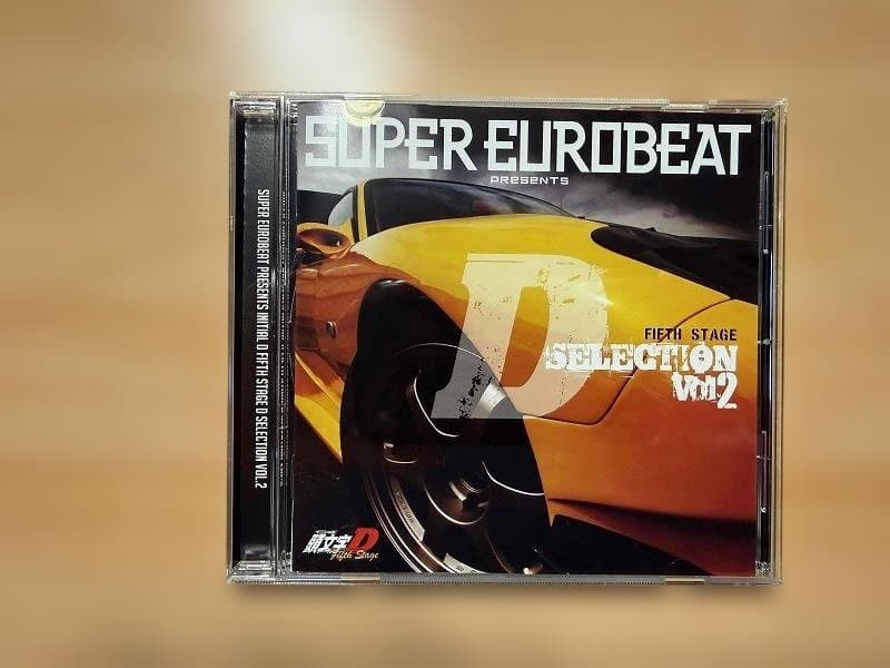 頭文字D　CD10枚セット　ユーロビート　劇中使用曲　しげの秀一
