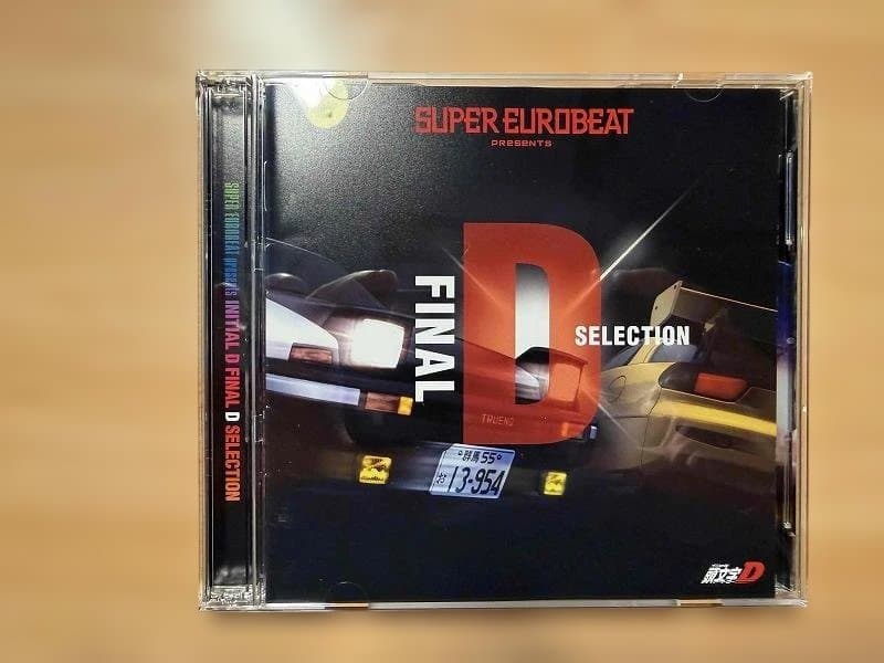 頭文字D　CD10枚セット　ユーロビート　劇中使用曲　しげの秀一
