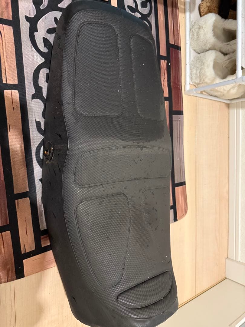 バイク用スポーツシート 黒