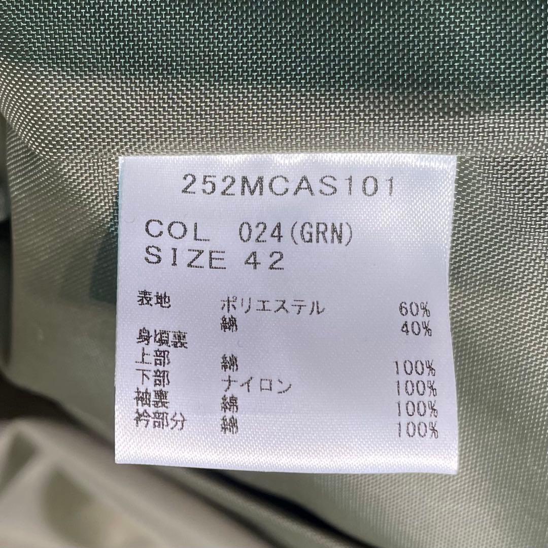 Barbour バブアー 別注 ビデイル OS スリーブ 42 カーキ