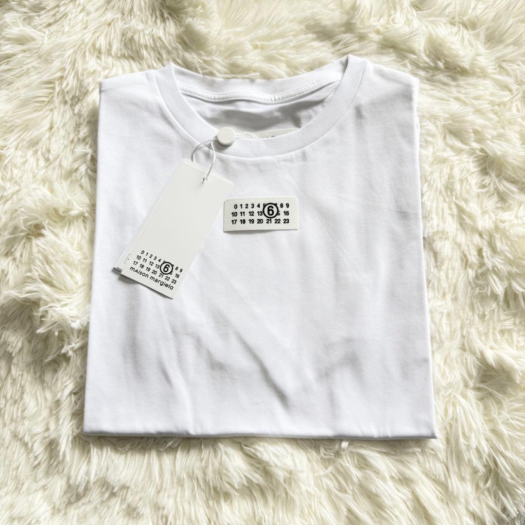 新品 MM6 MaisonMargiela Tシャツ ホワイト S 半袖 正規品