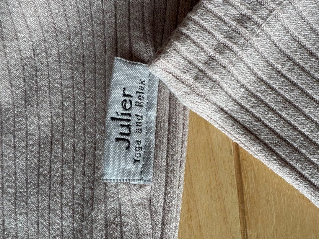 Julier リブロングスリーブプルオーバー2枚セット　パッド無し