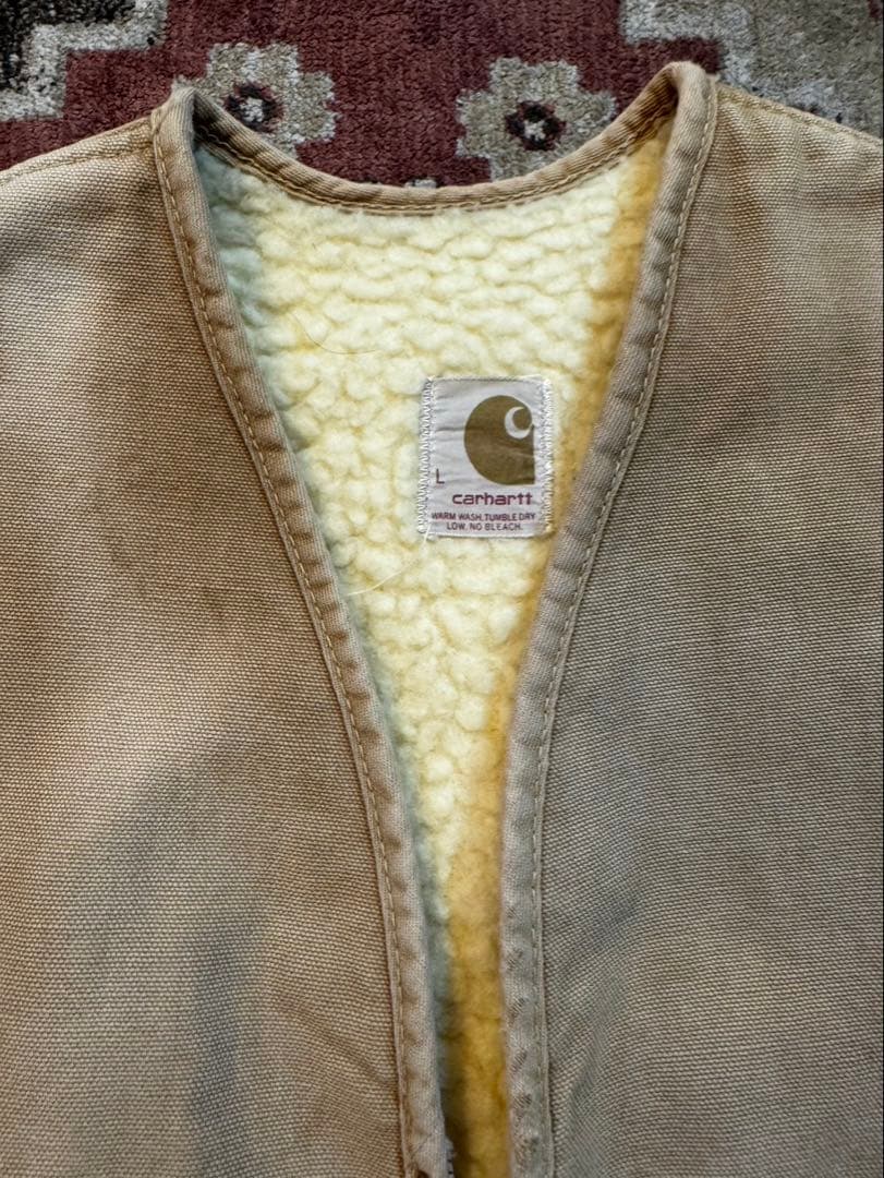 トップス 70s vintage Carhartt duck hunting vest L