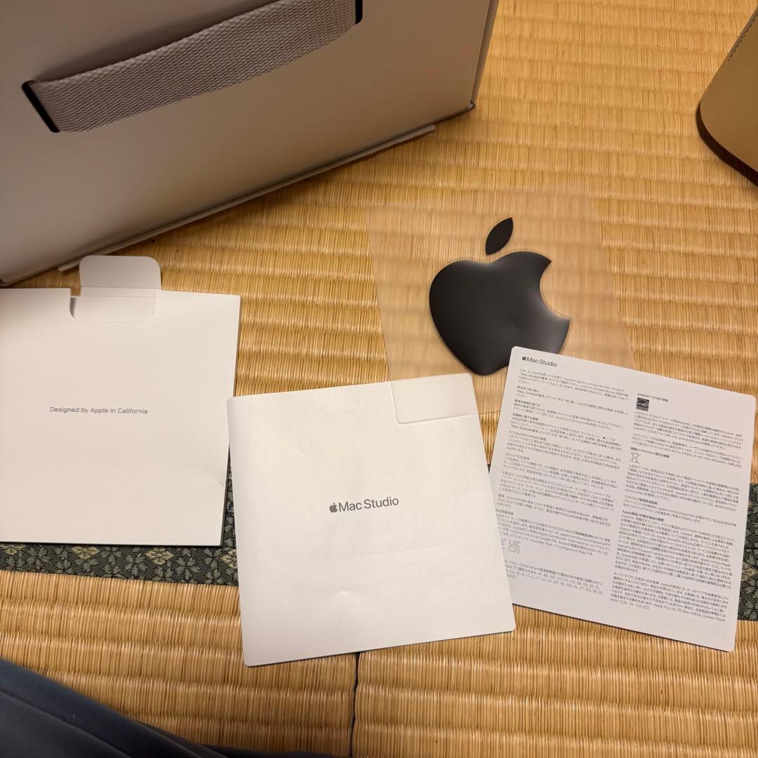 Macデスクトップ Apple Mac Studio M1Max 32GB GPU/64GB/1TB