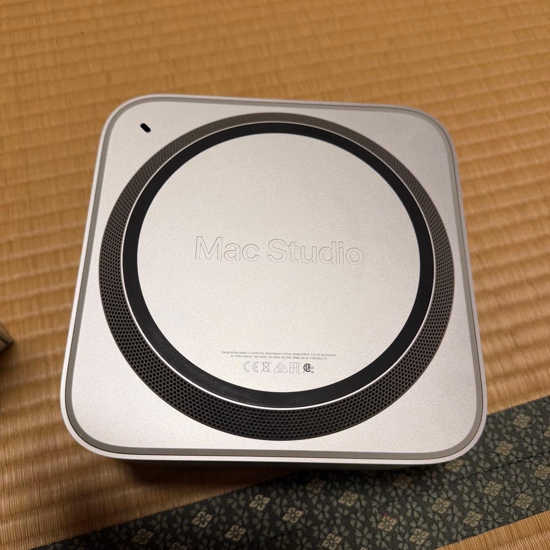 Macデスクトップ Apple Mac Studio M1Max 32GB GPU/64GB/1TB
