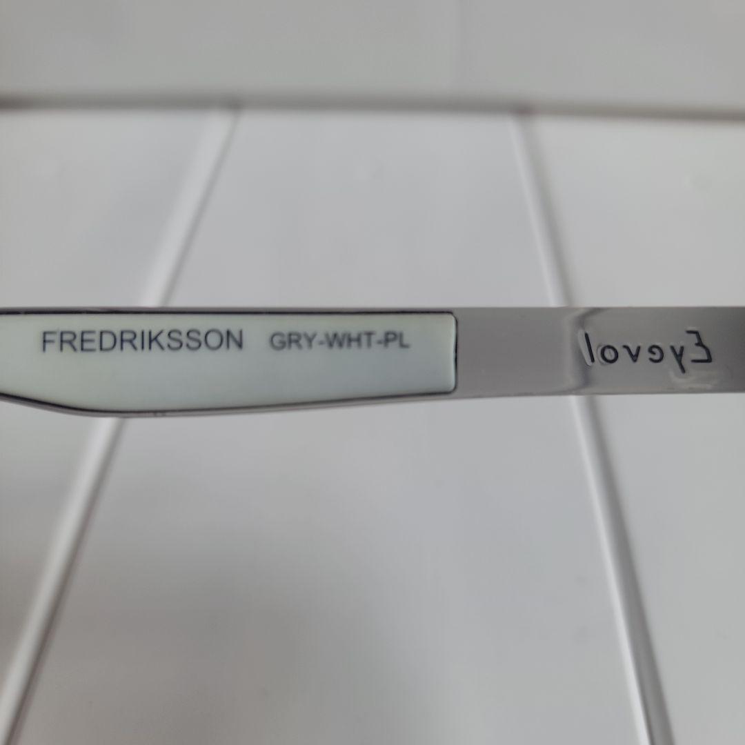 Ｅｙｅｖｏｌ　FREDRIKSSON　GRY-WHT-PL　サングラス　中古