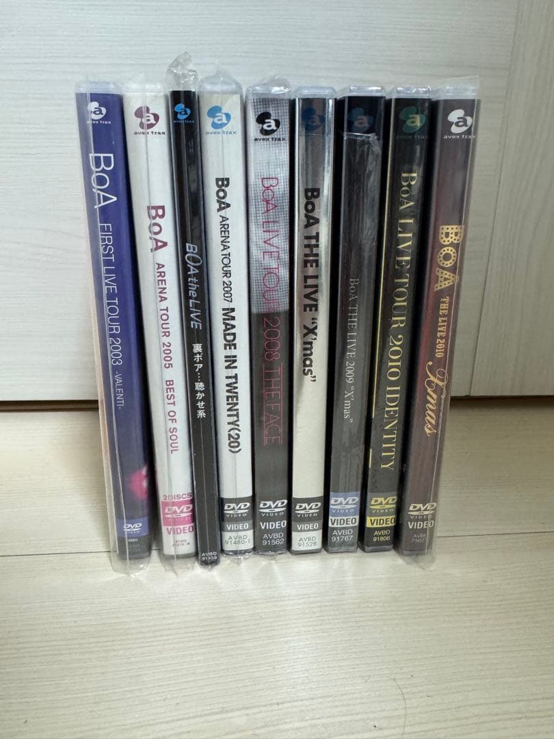 BoA LIVE DVD 9枚セット