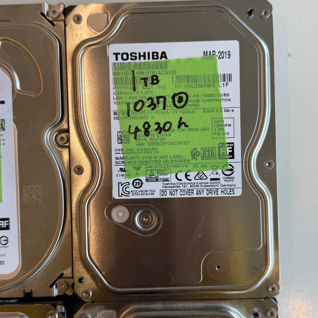 500GB 内蔵型ハードディスクドライブ 3台セット