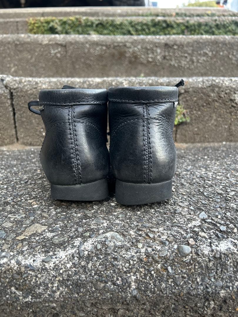 Clarks GORE-TEX レザーブーツ 26.5cm 防水 本革 ブラック